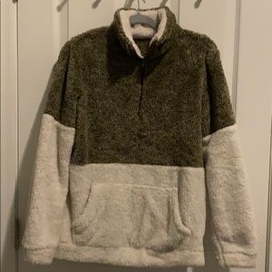 Fleece sherpa 1/4 zip